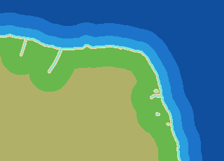 Minimapa do litoral do RN